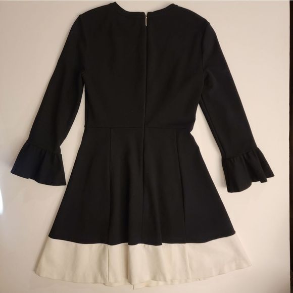Kate Spade Bell Sleeve Pointe Pleated Dress - Picture 10 of 14